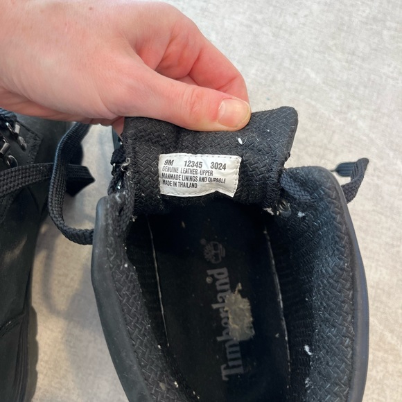 Timberland Black Ankle Boots - Picture 7 of 10